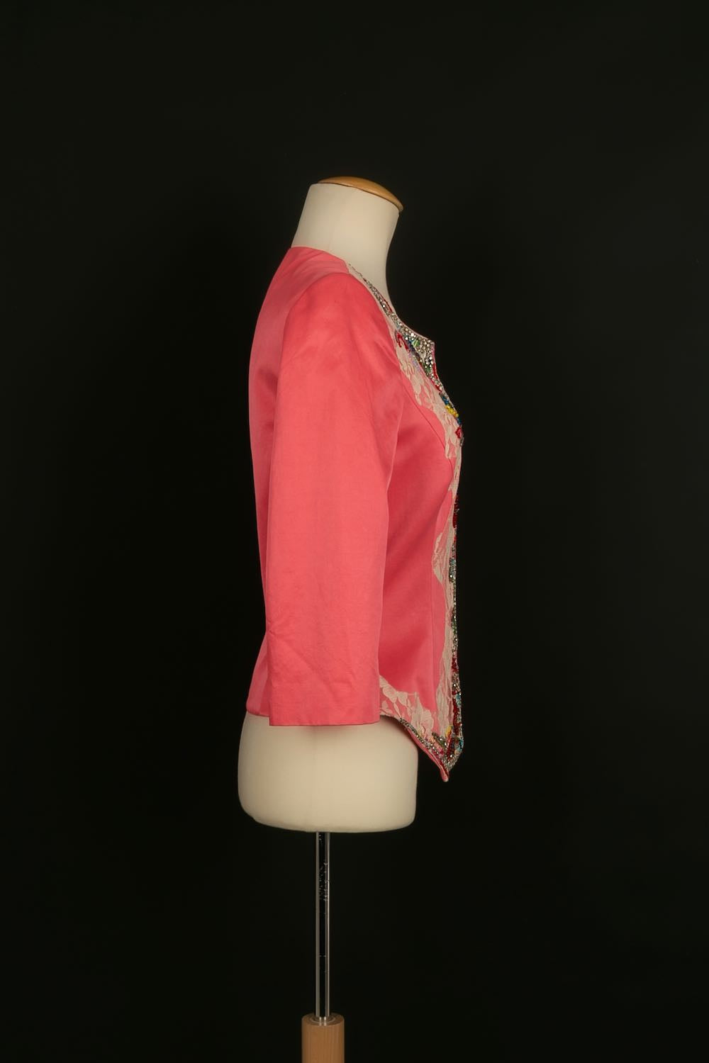 Top brodÃƒÆ’Ã‚Â©e Christian Lacroix