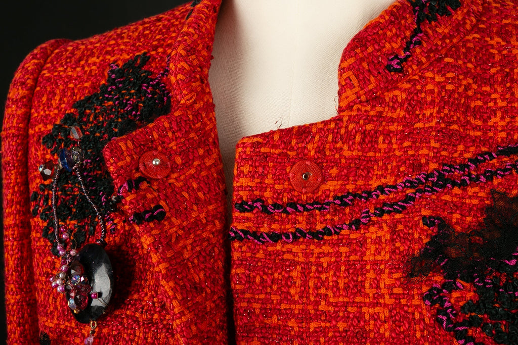 Veste Haute Couture Christian Lacroix Printemps 1997