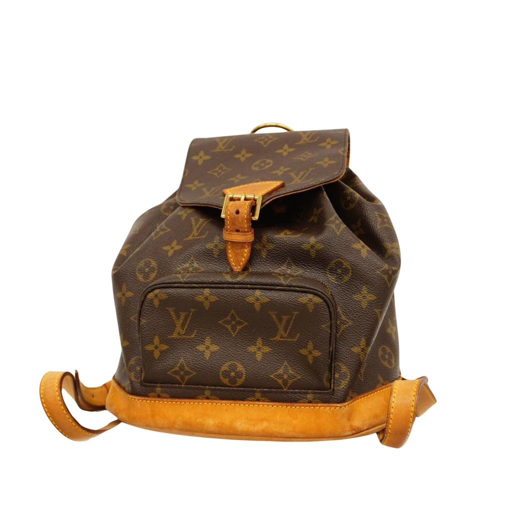 Louis Vuitton Montsouris  Canvas Backpack Bag ()