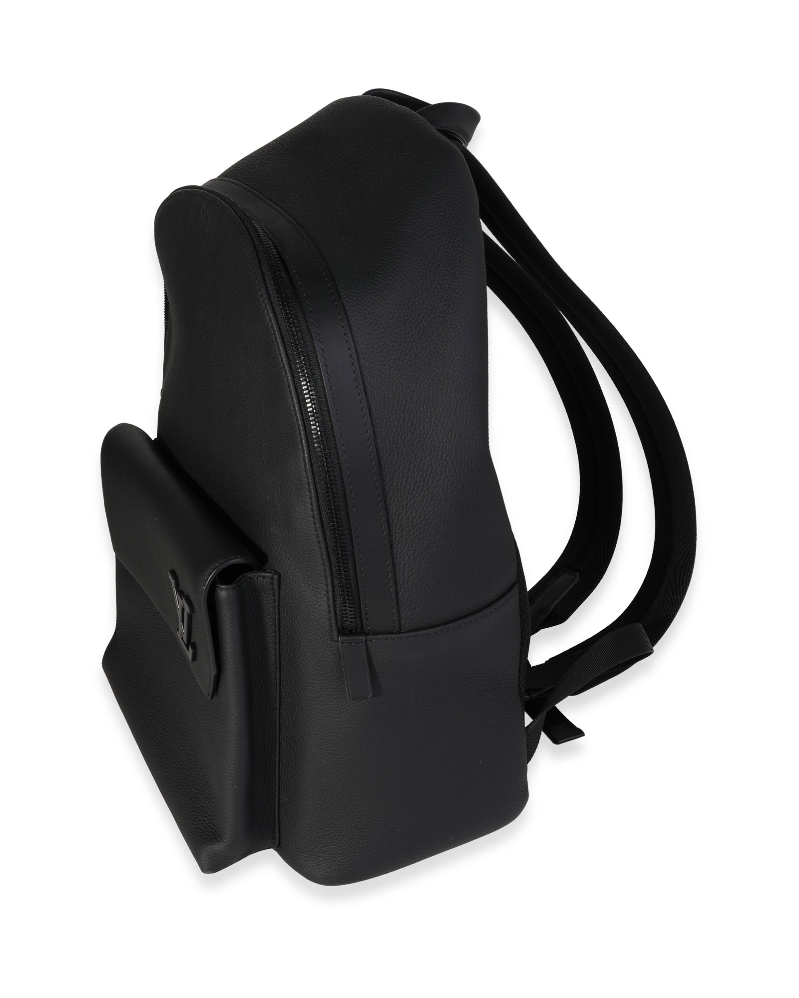 Louis Vuitton Black Aerogram Leather New Backpack