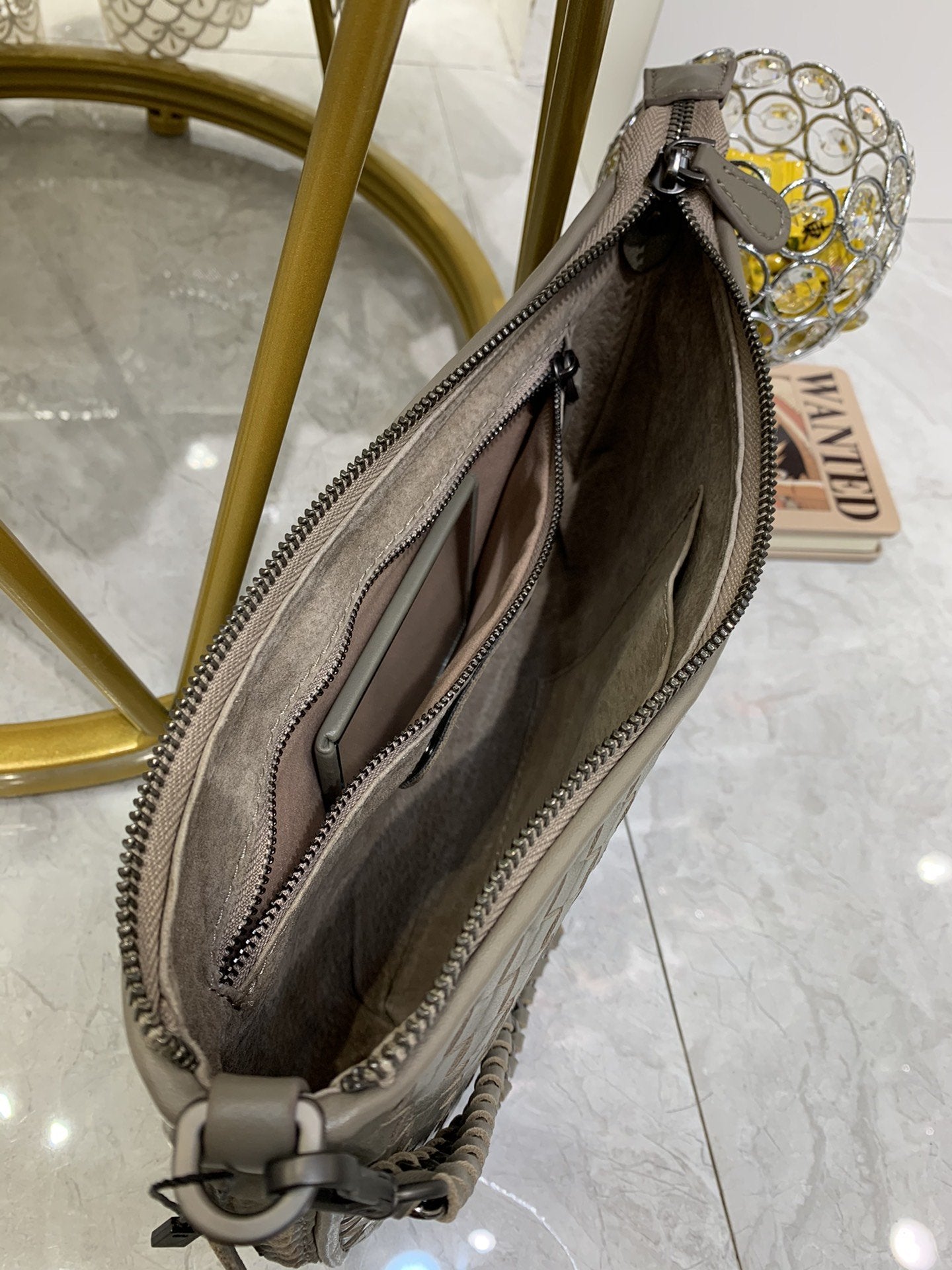 GLAMI Crossbody Bag Cinereous, For Women, Bags 9.4in/24cm