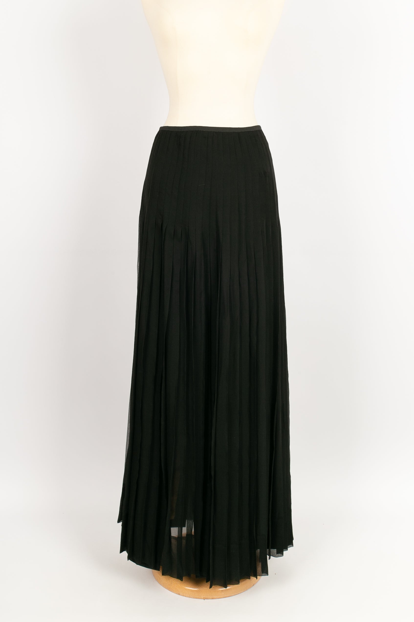 Jupe en soie Haute Couture