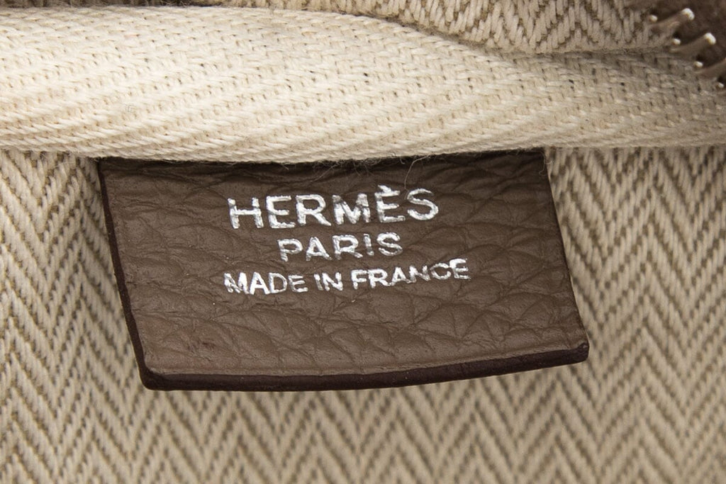 HermÃƒÆ’Ã‚Â¨s Grey 35 CM Victoria Handbag