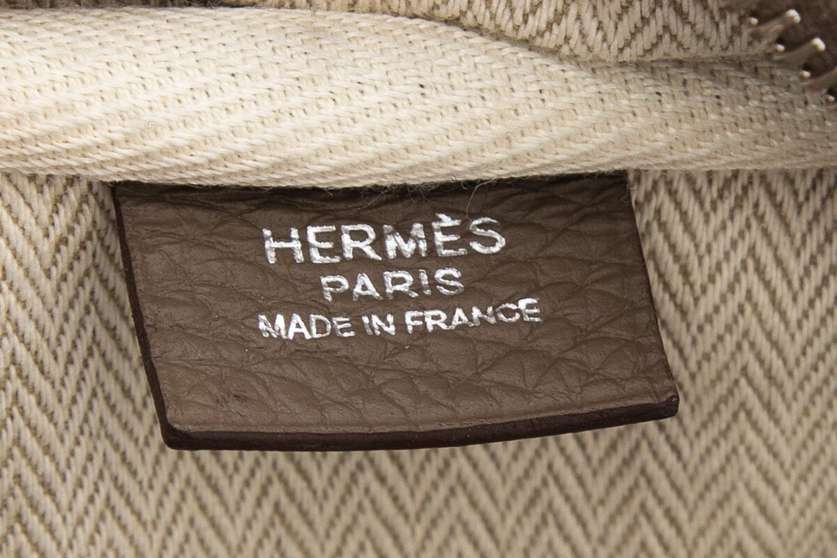 HermÃƒÆ’Ã‚Â¨s Grey 35 CM Victoria Handbag