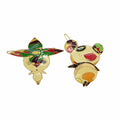 Louis Vuitton Fleur Hatman Panda Hairpin M92595 Multicolor G  Multicolor Gold Tools Baretta Hair Accessories