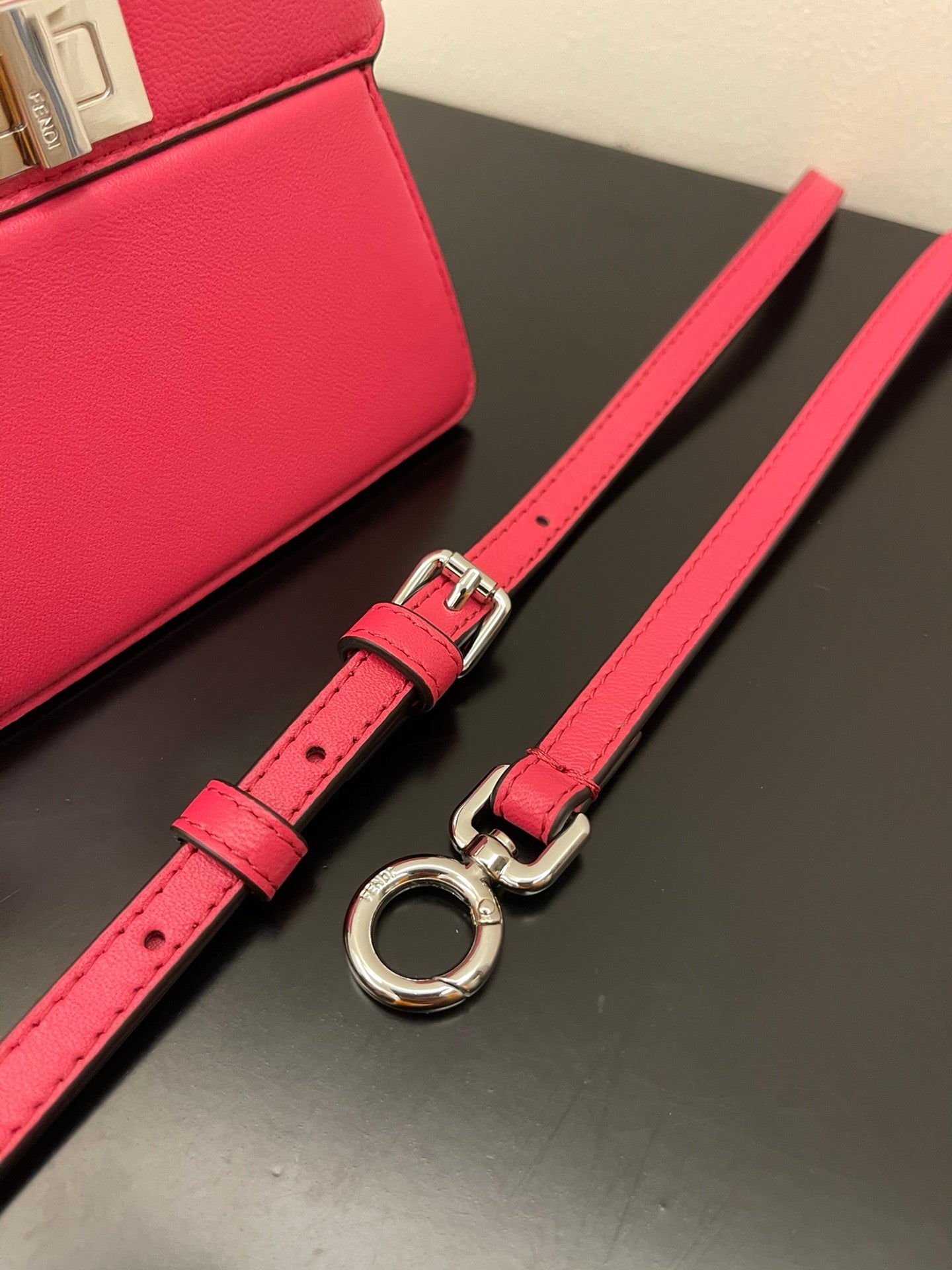 FI GlamI ISeeU Petite Pink Micro Bag For Woman 11cm/4.5in