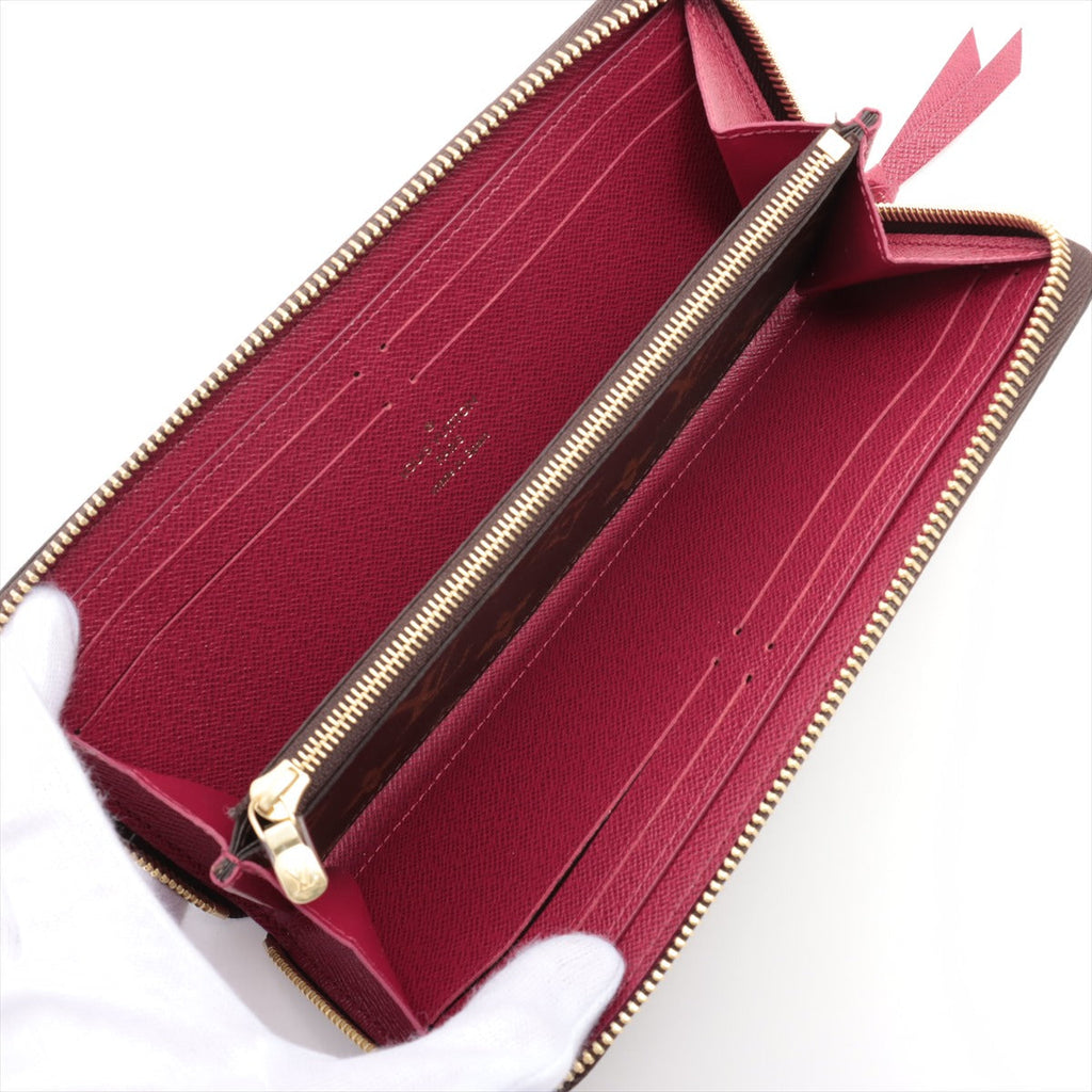 Louis Vuitton Monogram Portefolio Cremans M60742 Fuschia