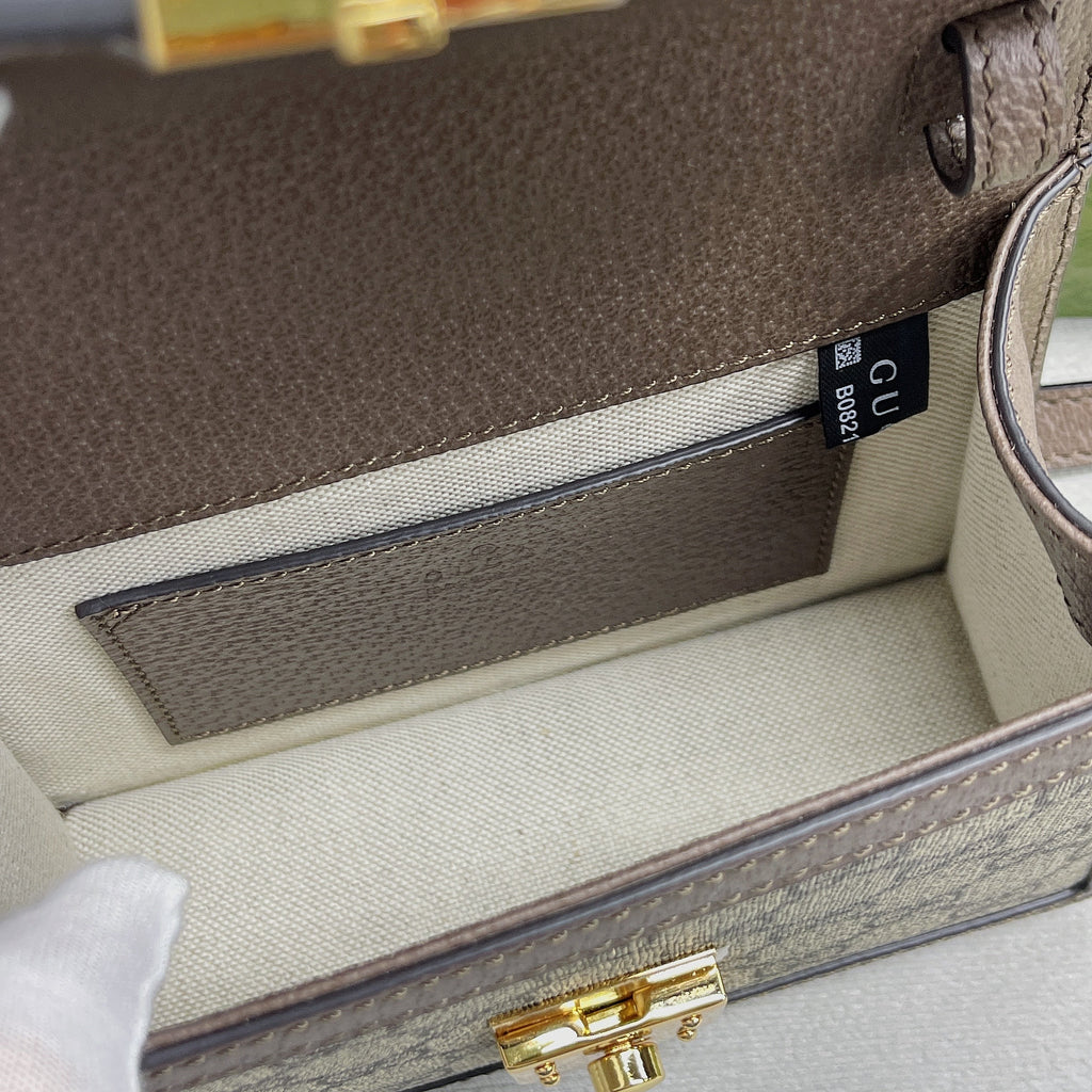 Glami OphiGLAMIa Glami Mini Shoulder Bag Beige For Women, Women’s Bags 6.9in/18cm Glami 696180 UULAG 9682