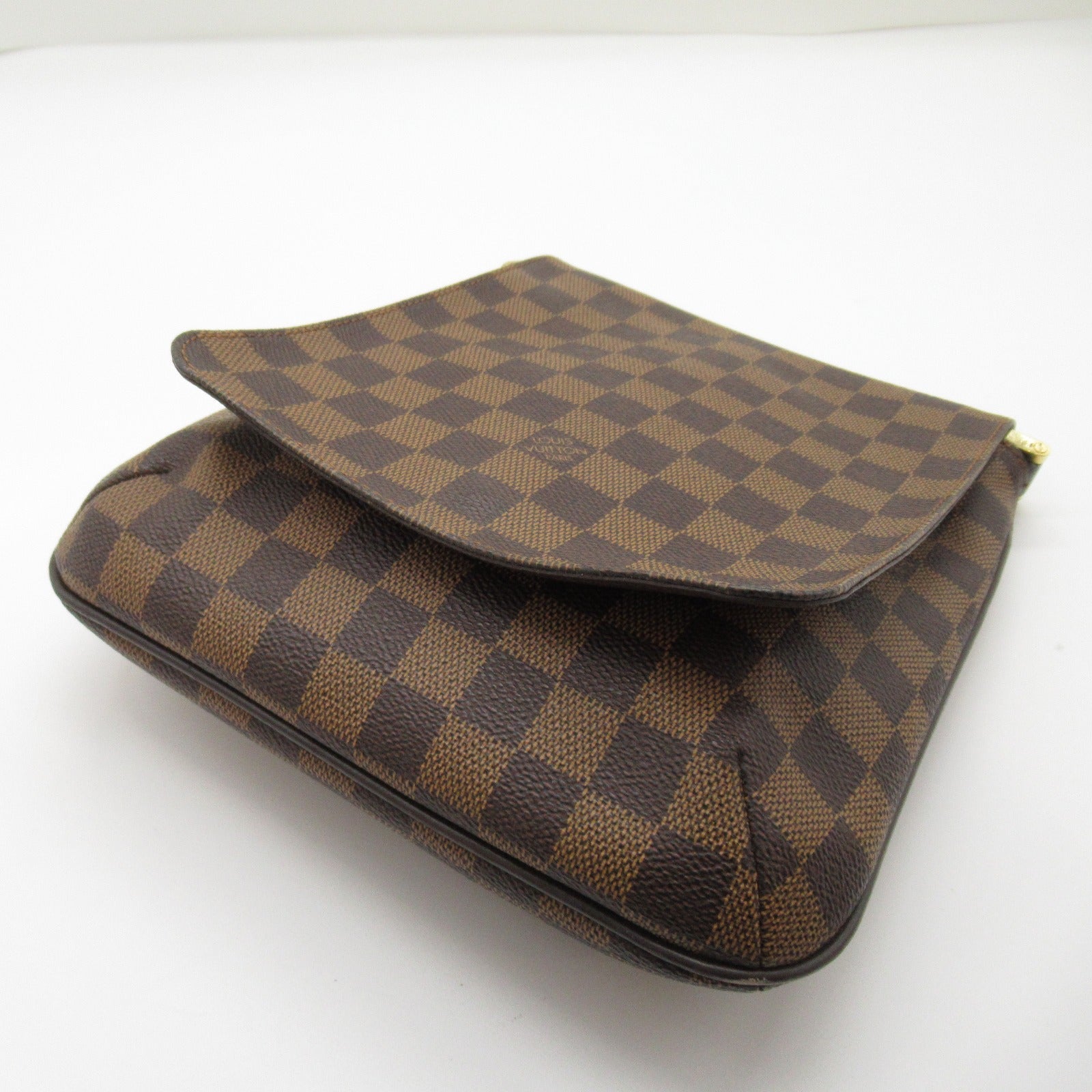 Louis Vuitton Louis Vuitton Musette Salsa Short Shoulder Bag PVC Coated Canvas Damier  Brown N51260