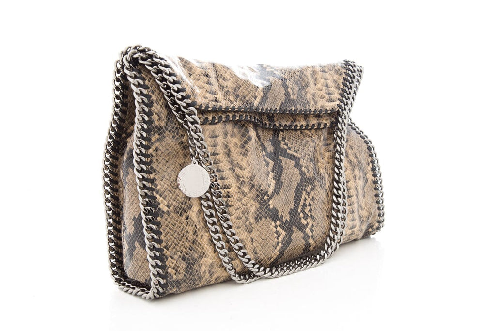 Stella McCartney Snake Skin Print Falabella Handbag