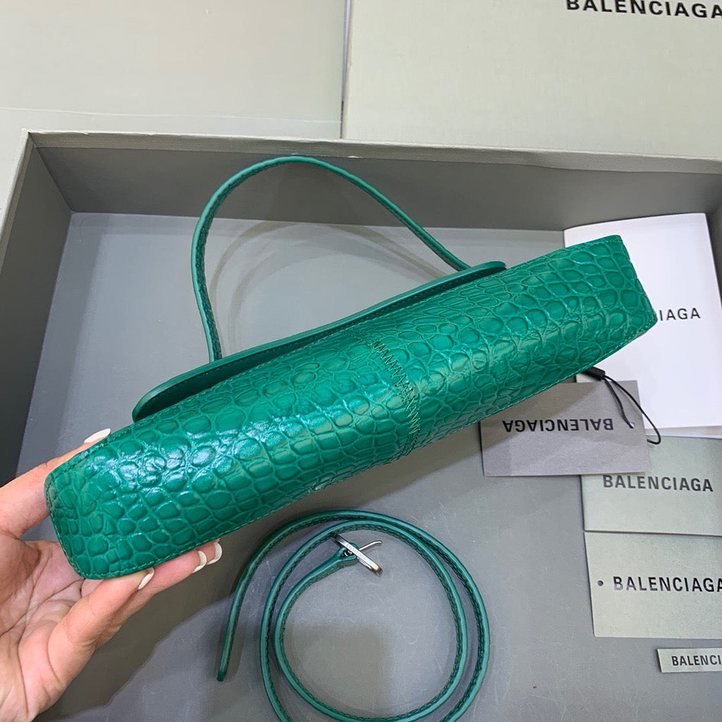 Balen XX Small GlamIap Bag Box Green, For Women,  Bags 10.6in/27cm 6956452108Y3613