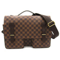 Louis Vuitton Broadw Shoulder Bag PVC coated canvas Damiens Brown N42270