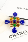 Broche en pÃƒÆ’Ã‚Â¢te de verre Chanel