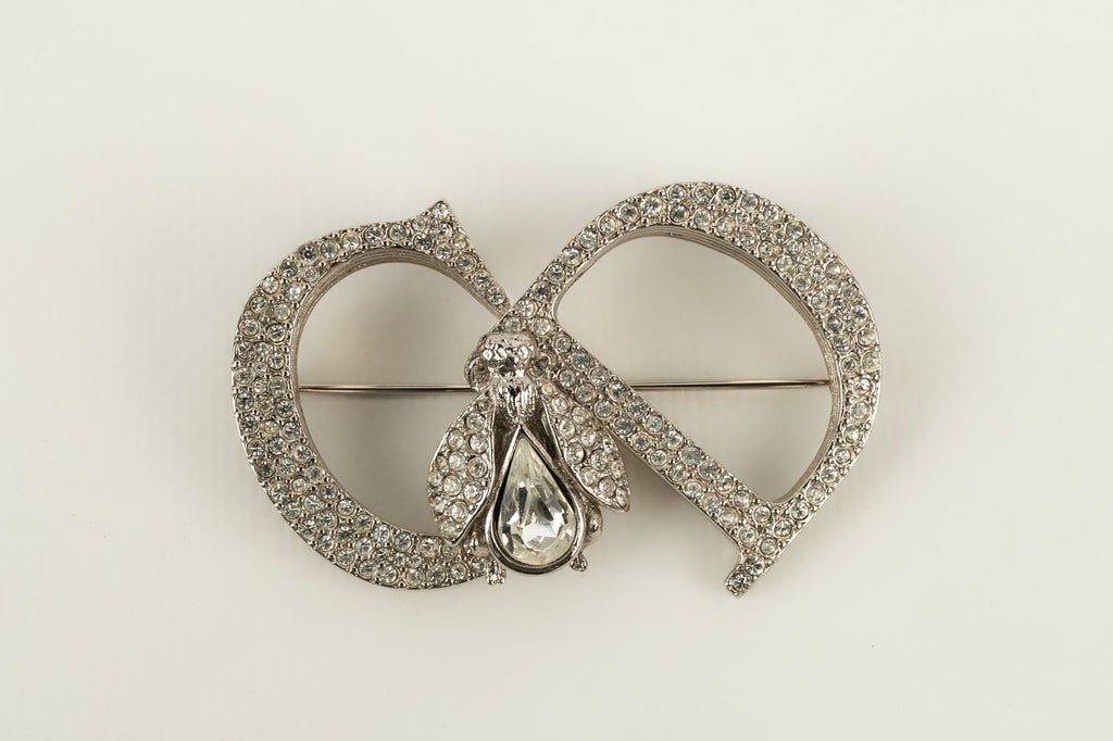 Broche argentÃƒÆ’Ã‚Â©e Dior
