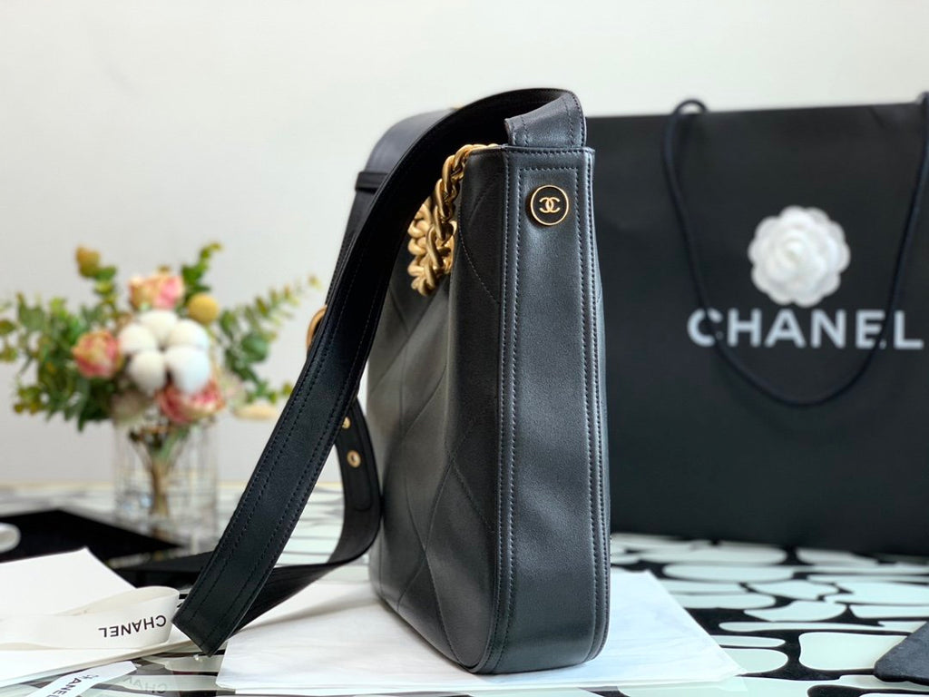 CHL Co-Co Shoulder Bag Black For Women 11.4in/29cm