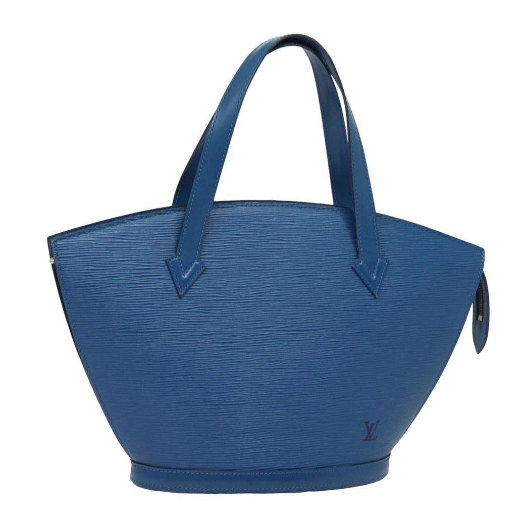Louis Vuitton Epi Saint Jacques Shoulder Bag Blue