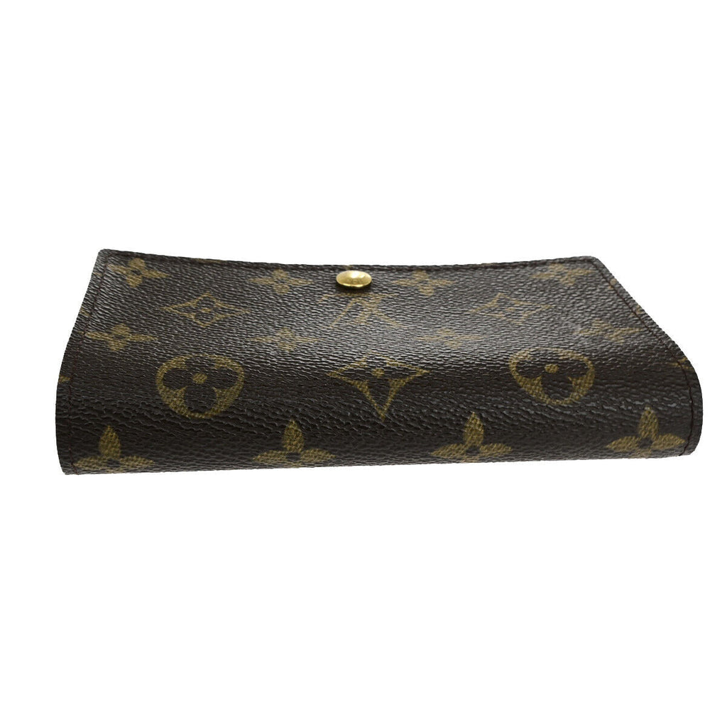 Louis Vuitton Portefeuille Sarah  Canvas Wallet