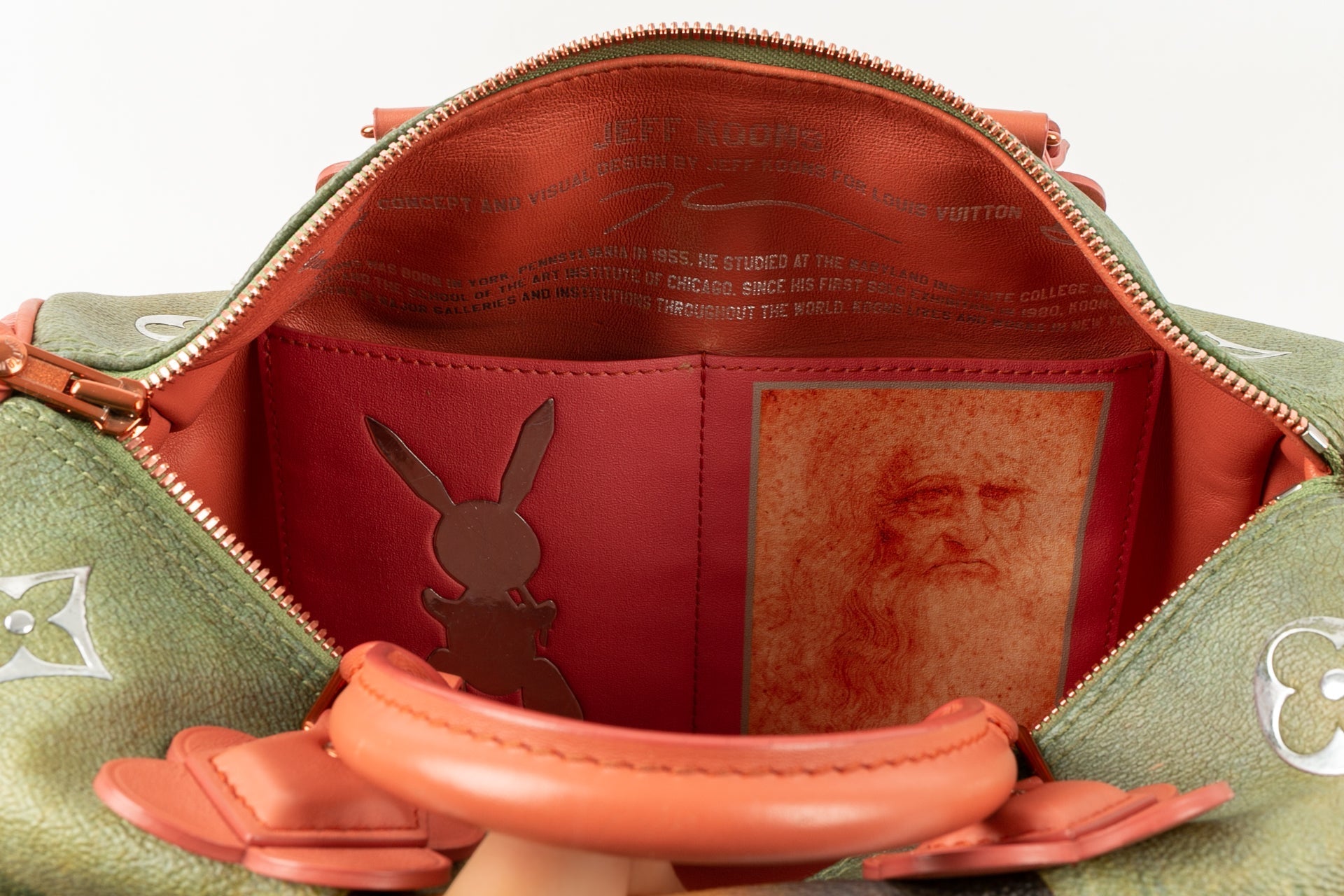 Sac "Da Vinci" Louis Vuitton X Jeff Koons