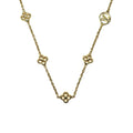 Louis Vuitton Necklace Flowerful Monogram G M68125 Metal  Jewelry Accessories