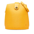 Louis Vuitton Epi Clooney Shoulder Bag M52259 Tasili Yellow Leather  Louis Vuitton