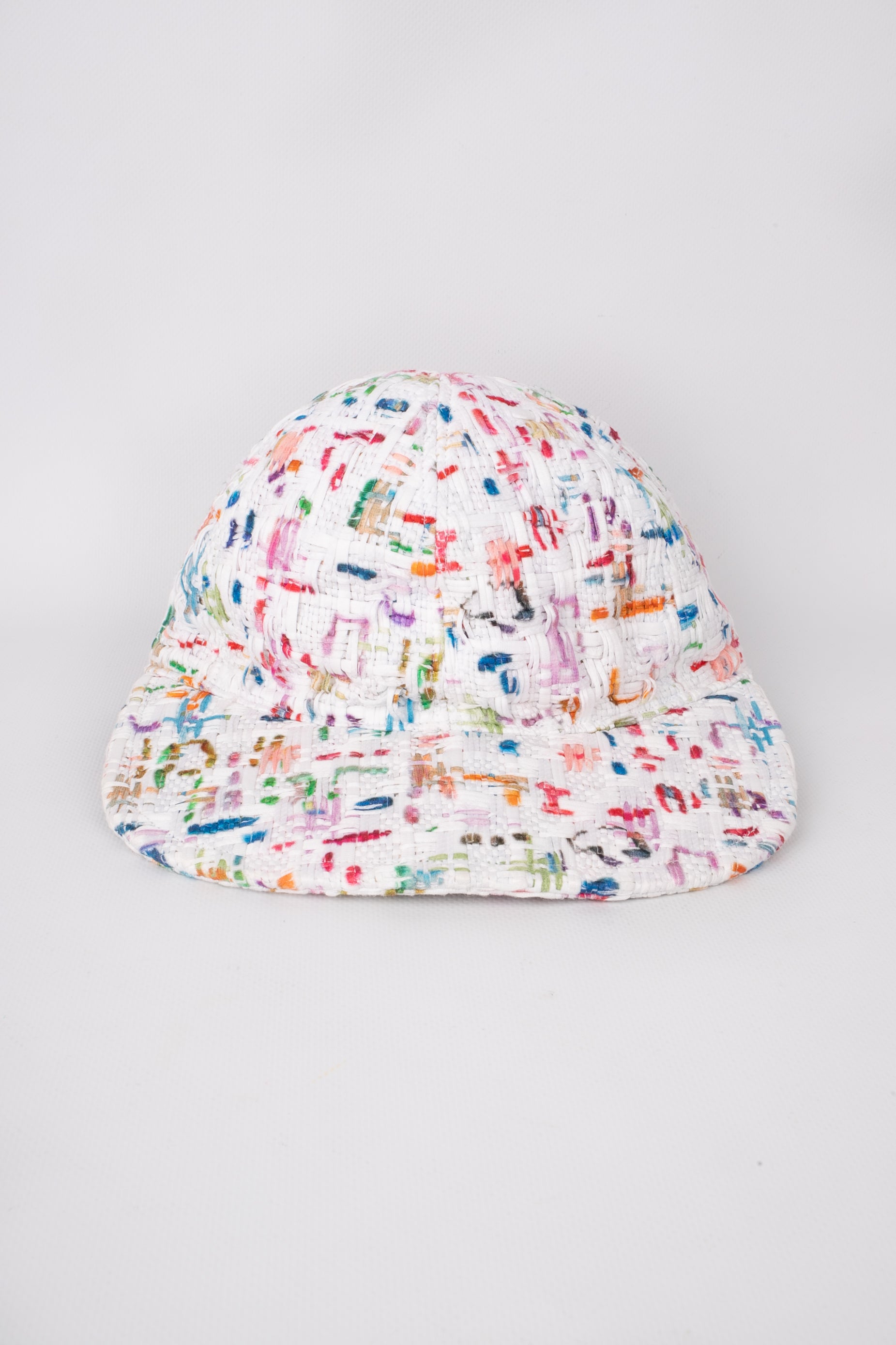 Casquette / chapeau en tweed Chanel