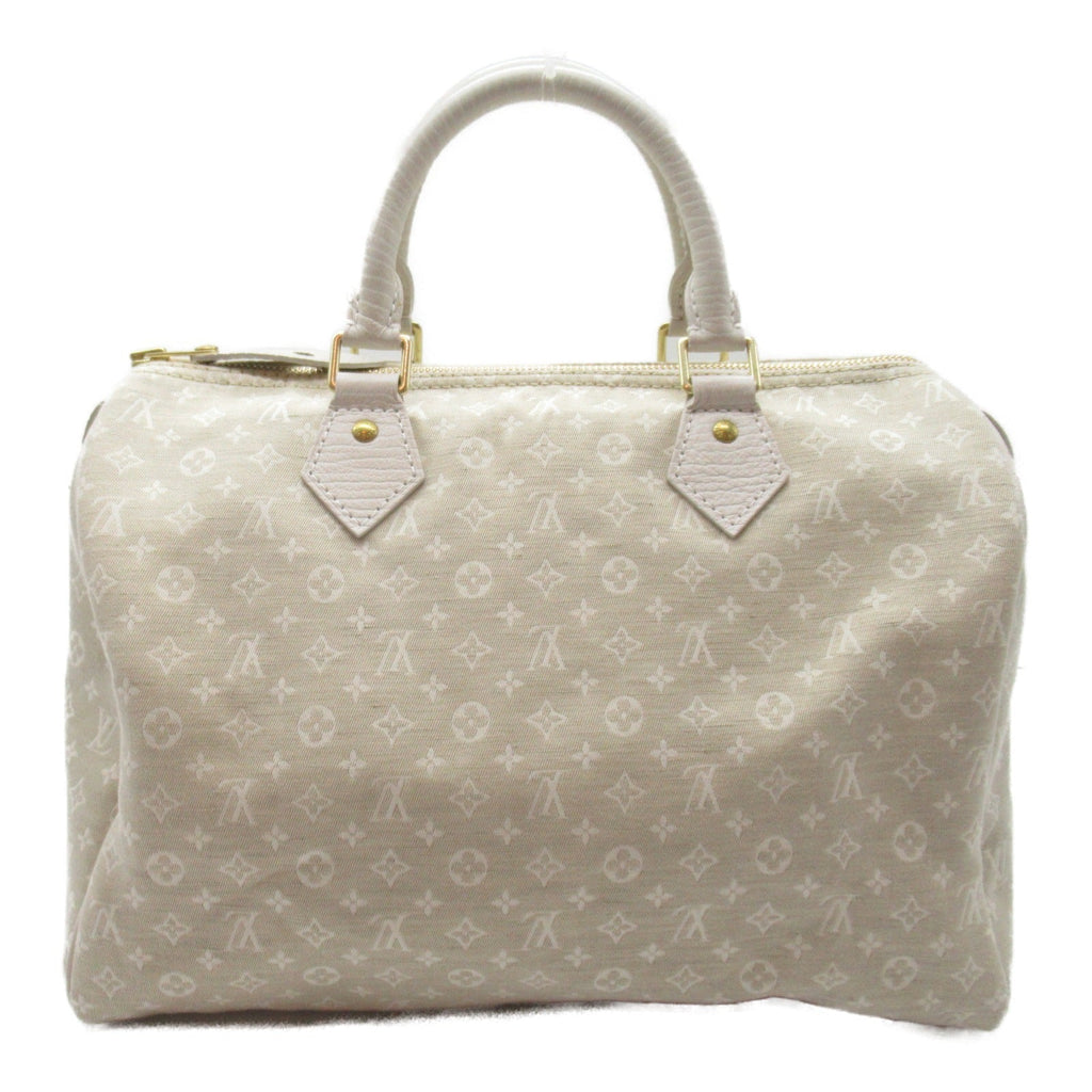 Louis Vuitton Louis Vuitton Speedy 30 Handbag PVC Coated Canvas Monogram Mini Run  White M95319