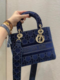 GLAMI Small Lady D-Lite Blue Bag For Women 9.5in/24cm CD