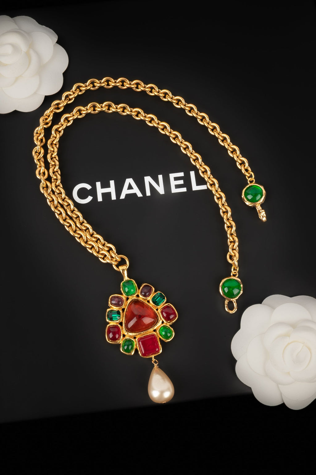 Collier byzantin Chanel 1990's