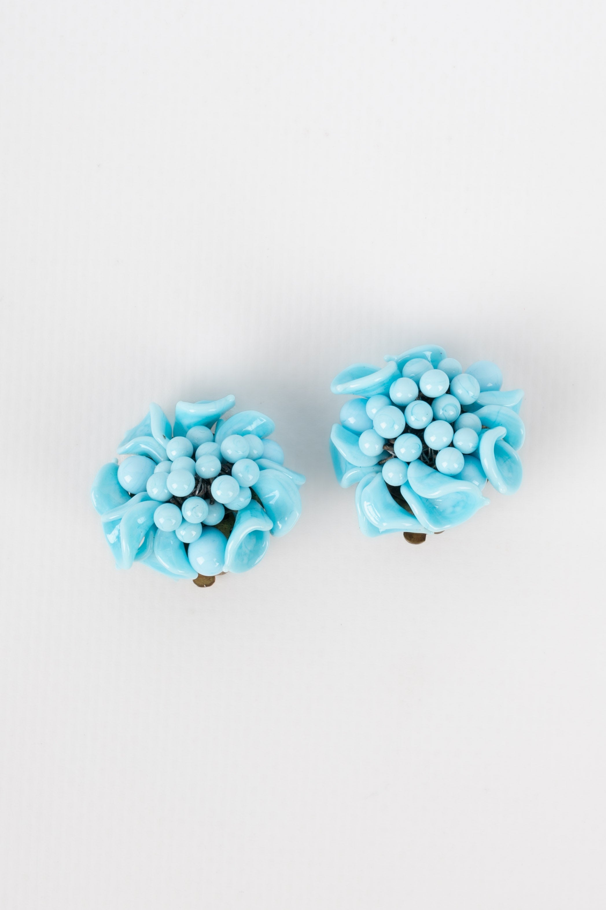 Boucles d'oreilles en pÃƒÆ’Ã‚Â¢te de verre Maison Rousselet