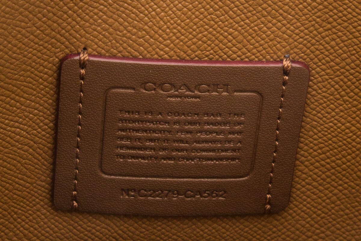 Coach Blue Mollie Bucket Bag