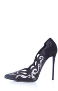 Rene Caovilla Black Heels SZ 37