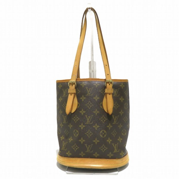 Louis Vuitton Monogram Petit Bucket Tote Bag
