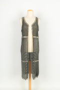 Manteau en maille Paco Rabanne
