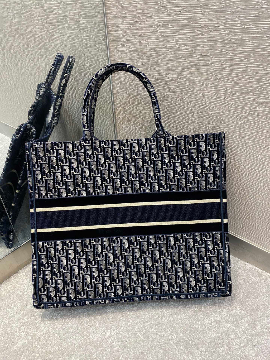 GLAMI MeGLAMIum Book Tote Dark Blue For Women 14in/36cm CD M1296ZRIW_M928