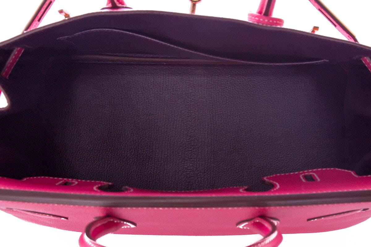 HermÃƒÆ’Ã‚Â¨s Birkin 30cm  Rose Tyrien/ Anemone  Epsom GHW Handbag
