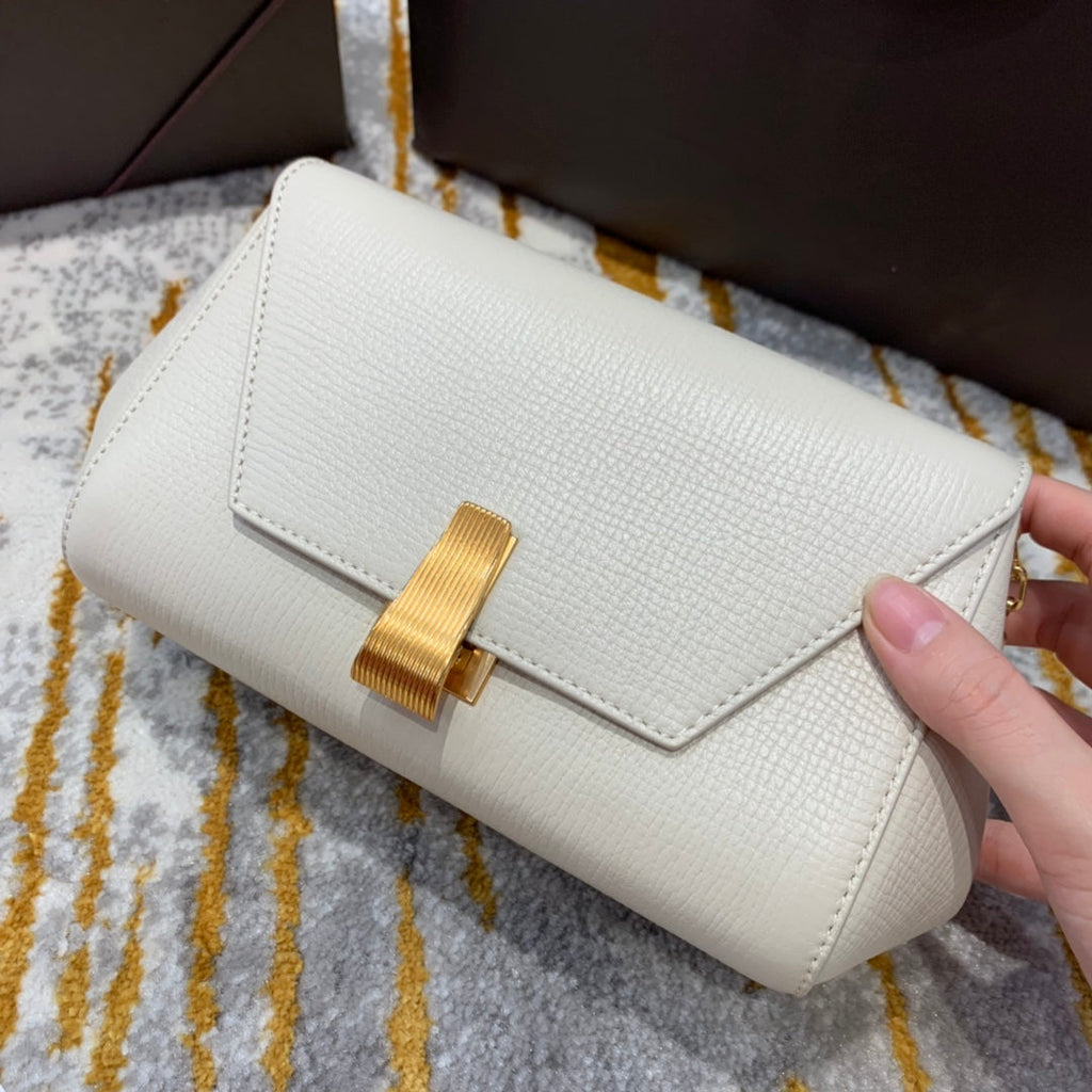 GLAMI Mini Angle Palmellato Bag White, For Women, WomenÃƒÂ¢Ã¢â€šÂ¬Ã¢â€žÂ¢s Bags 7.5in/19cm