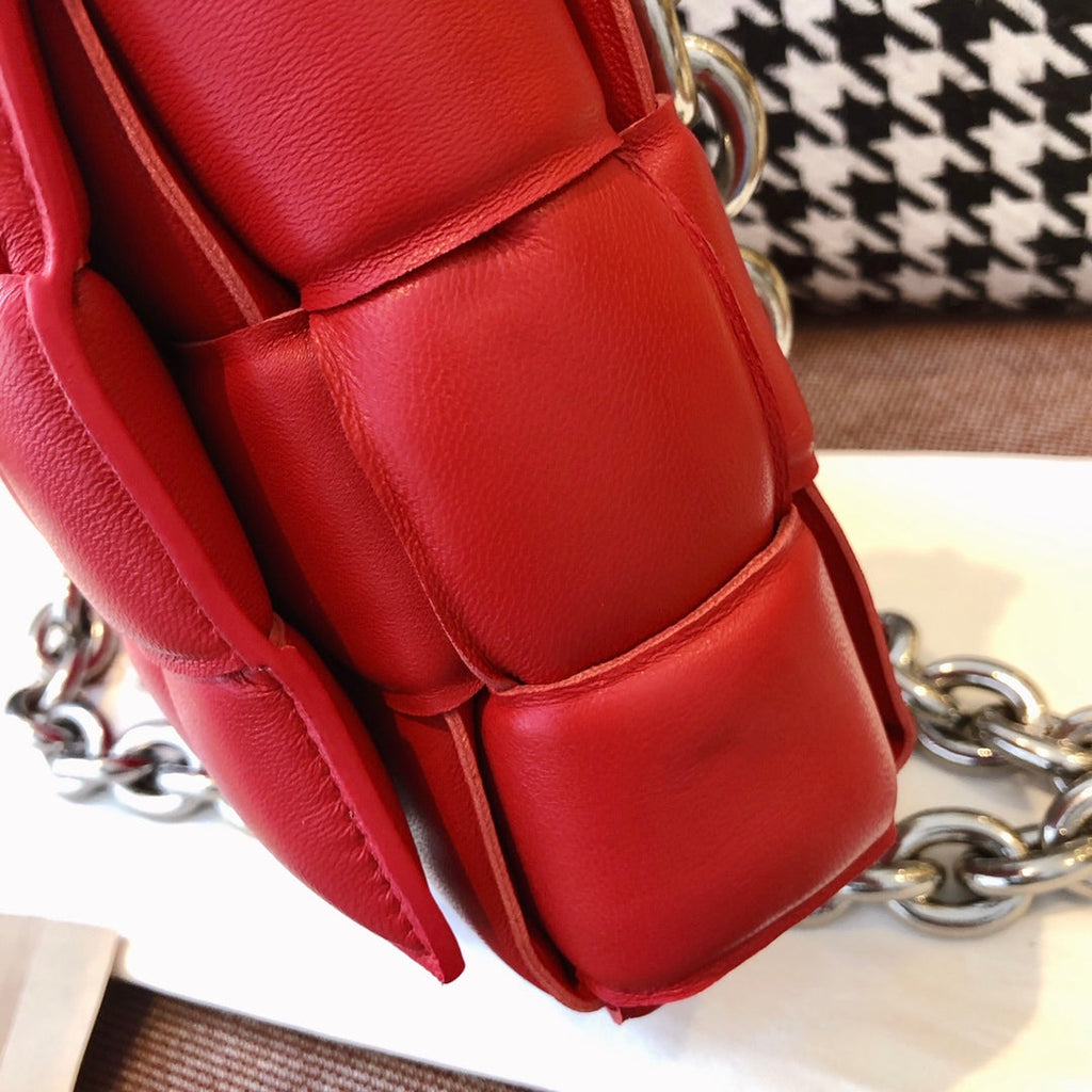 GLAMI Chain Cassette Red, For Women, WomenÃƒÂ¢Ã¢â€šÂ¬Ã¢â€žÂ¢s Bags 10.2in/26cm