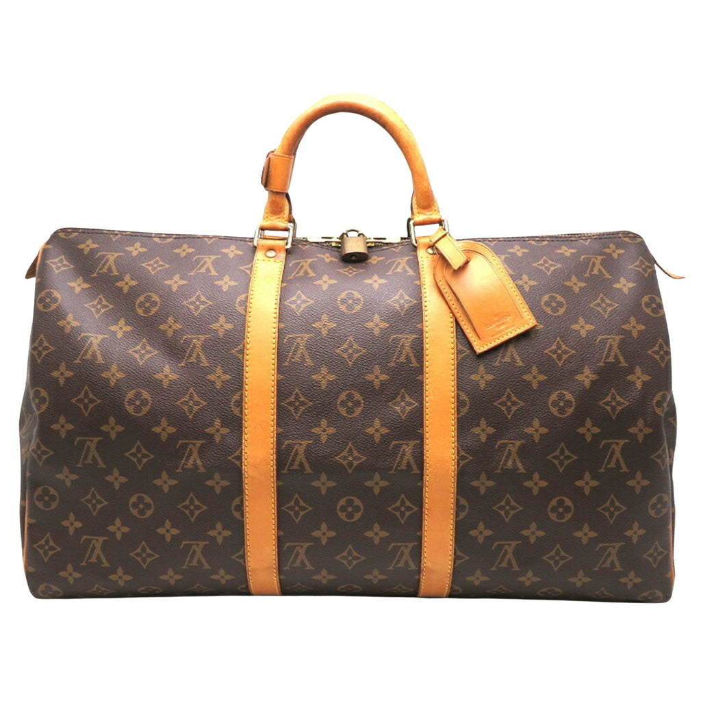 Louis Vuitton Keepall 50  Canvas Travel Bag ()