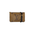Louis Vuitton Reverse Monogram Giant Double Zip Pochette with Strap