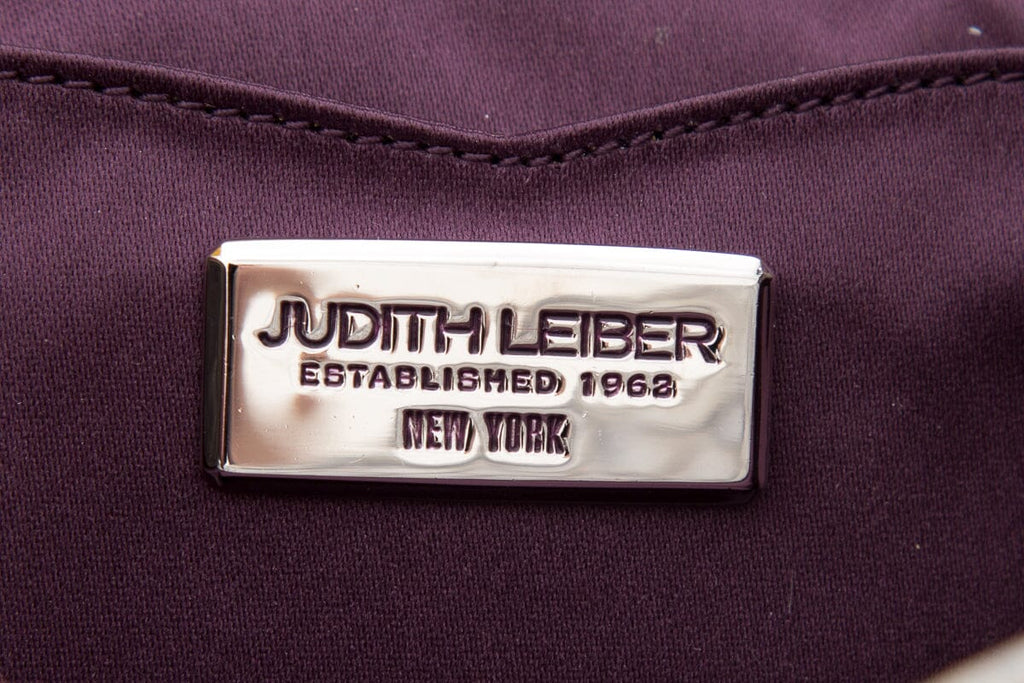 Judith Leiber Snake & Crystal Detail Clutch