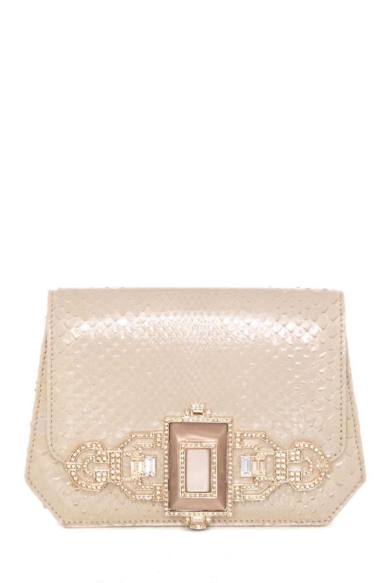 Judith Leiber Snakeskin Evening Bag