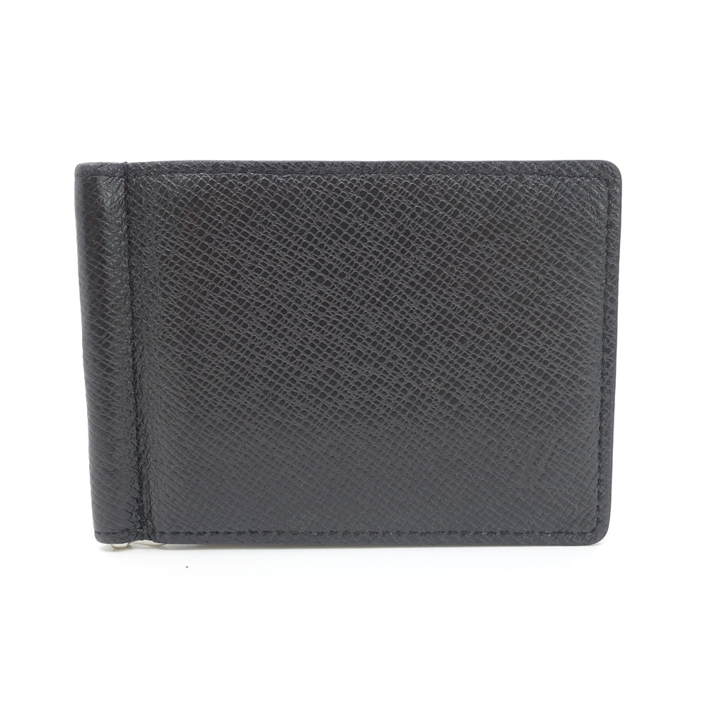 Louis Vuitton Portefolio Pants M62978 Card  Taiga Small Others etc Black
