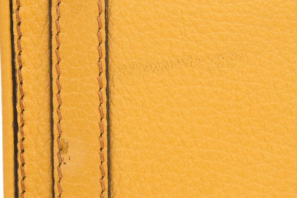 Dolce & Gabbana Yellow Wristlet