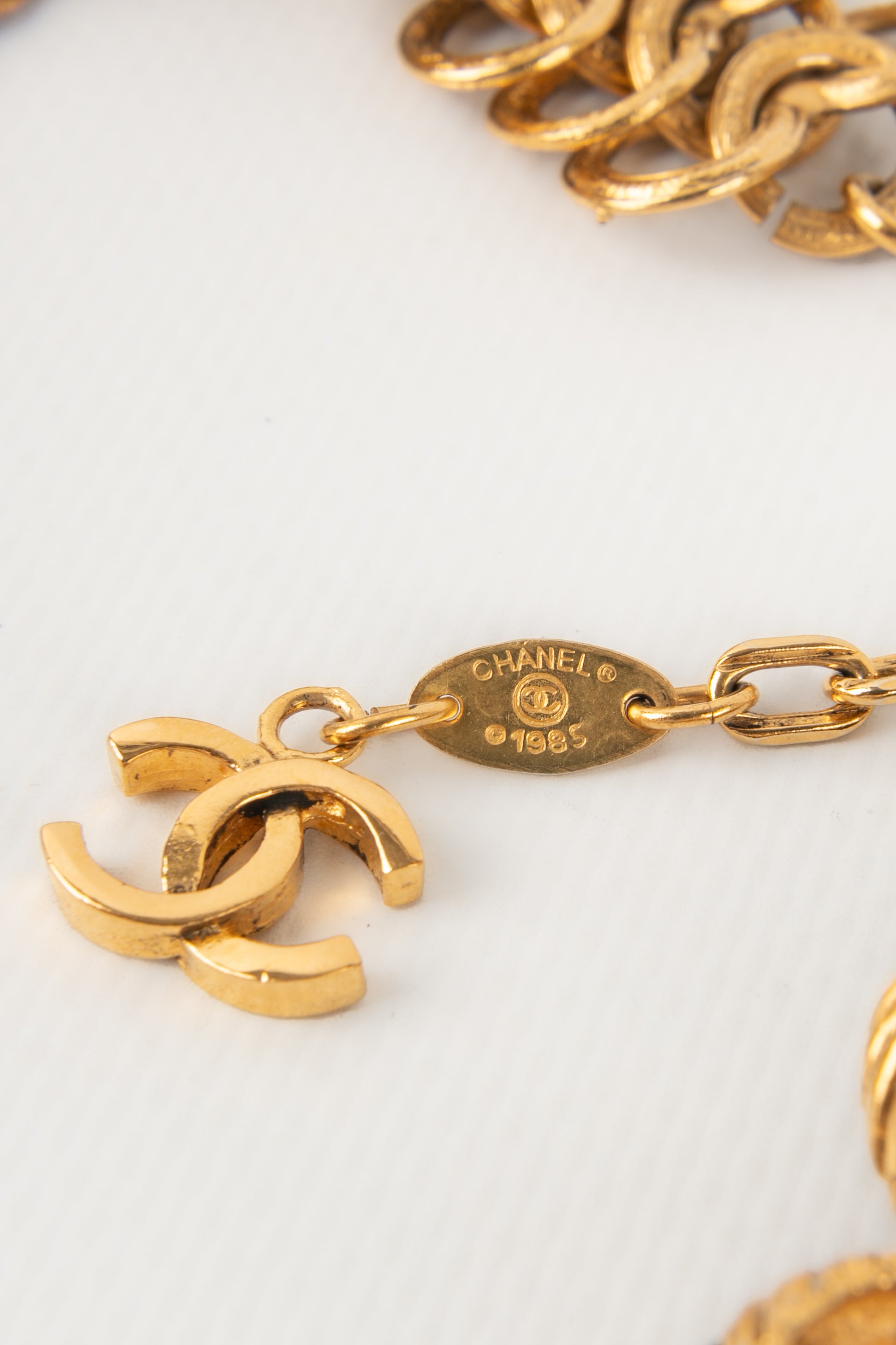 Ceinture Chanel 1985
