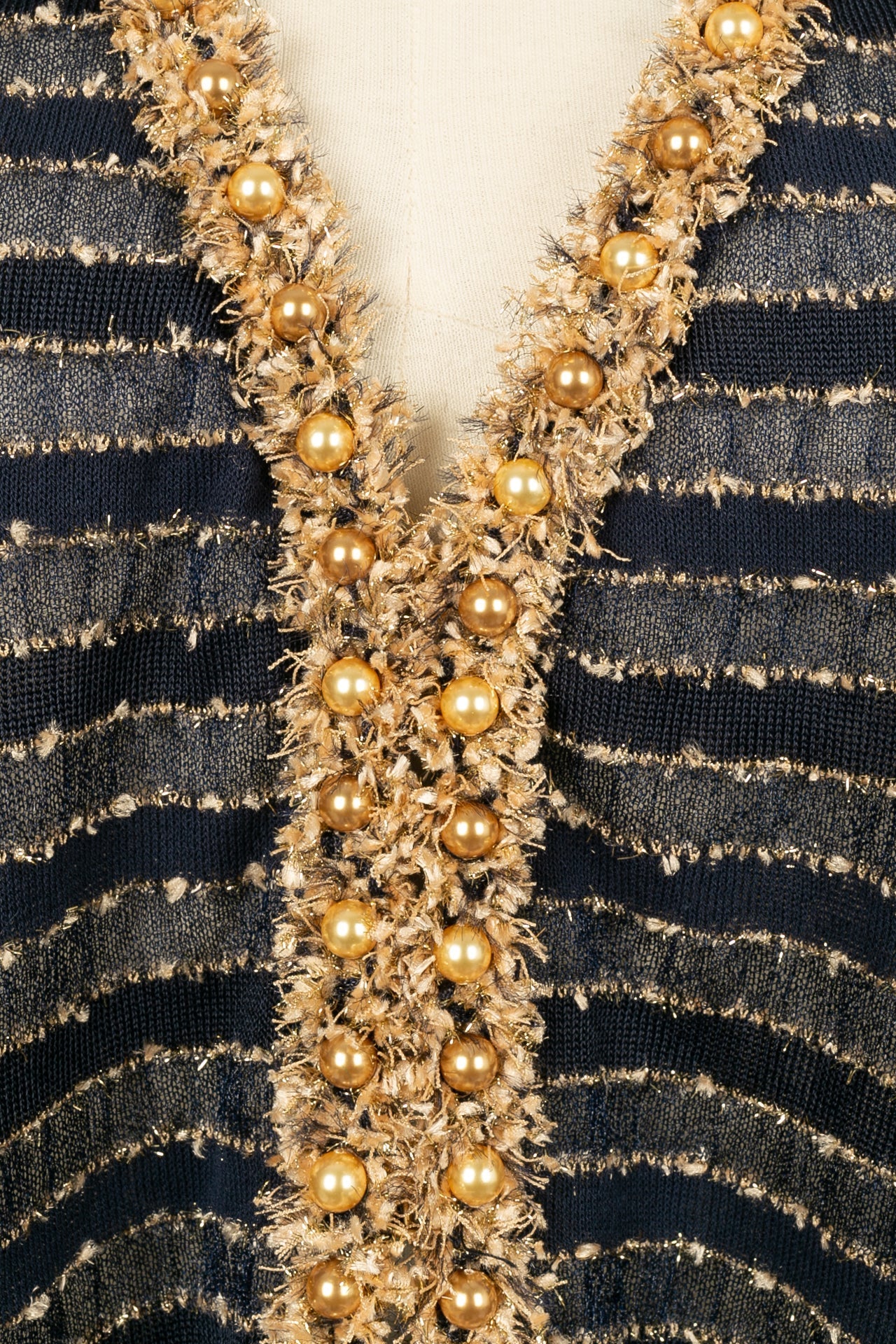 Gilet bleu Chanel