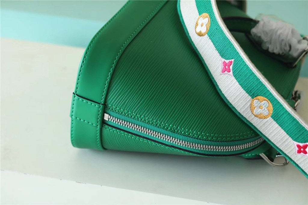 LV Alma GLAMI Epi Green For Women,  Shoulder And Crossbody Bags 23.5cm/9.3in LV