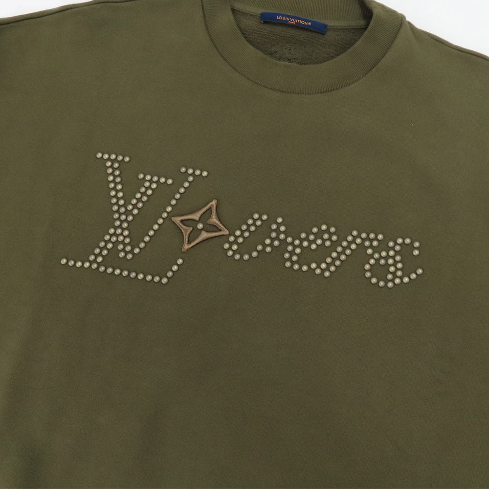 LUIS VUITTON Louis Vuitton Cotton  Crowneck  Farrel Williams S Size LV rs 2024SS Trainer Tops Apparel Clothes Mens