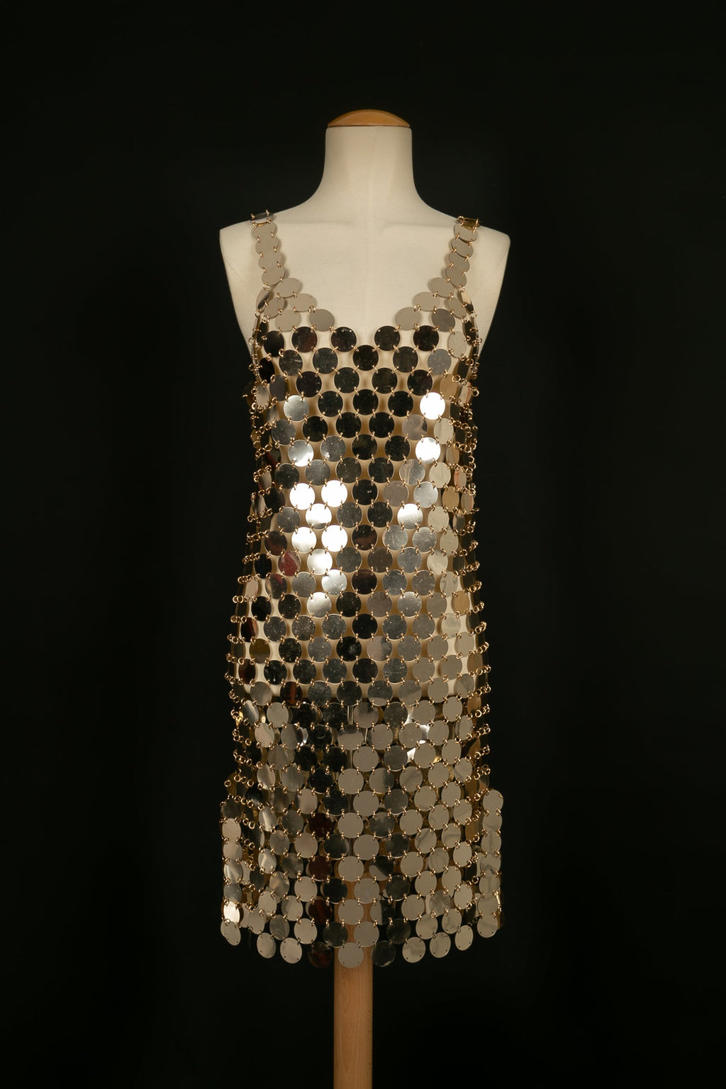 Iconique robe pastilles Paco Rabanne
