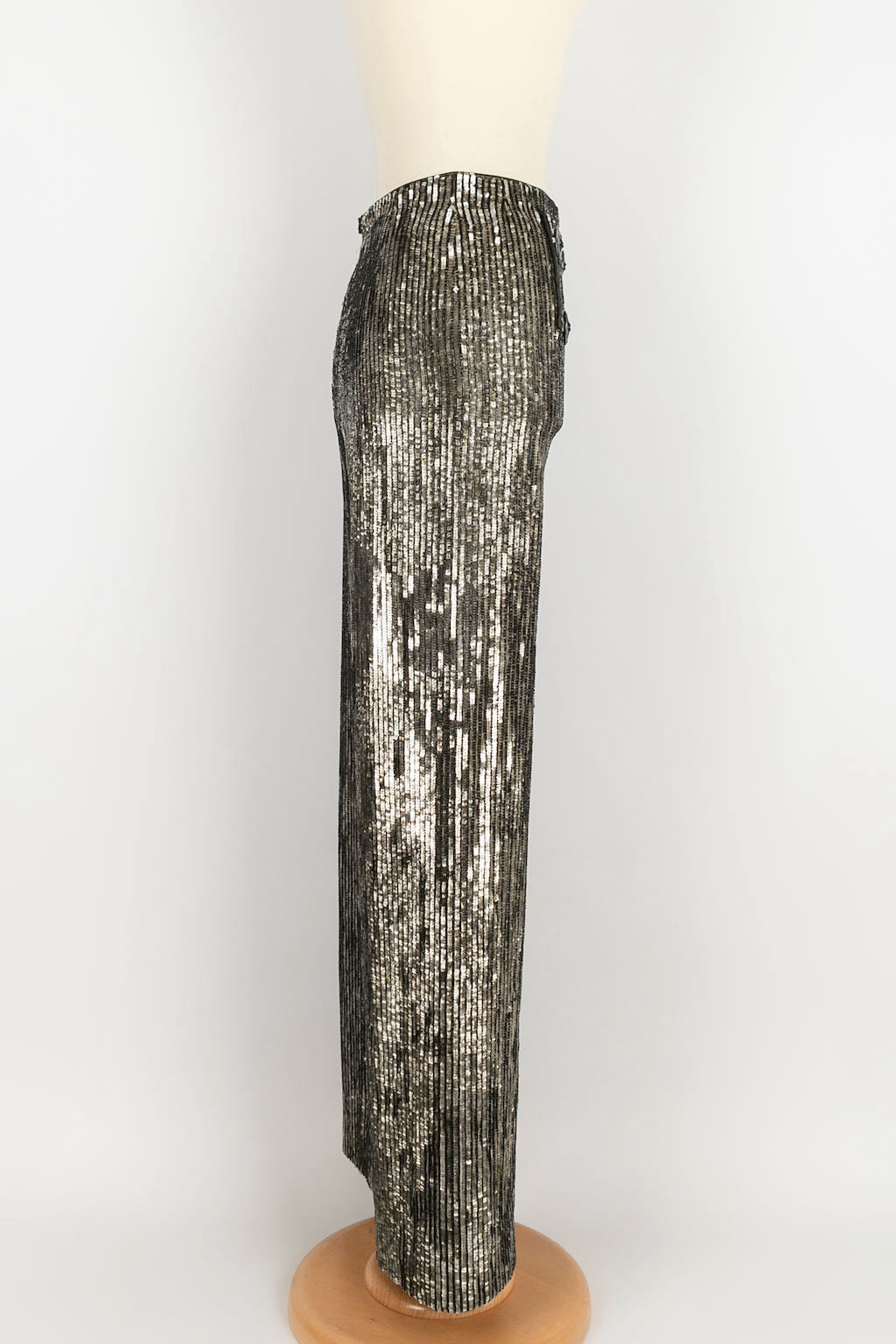 Pantalon ÃƒÆ’Ã‚Â  paillettes Jean-Paul Gaultier EtÃƒÆ’Ã‚Â© 2008