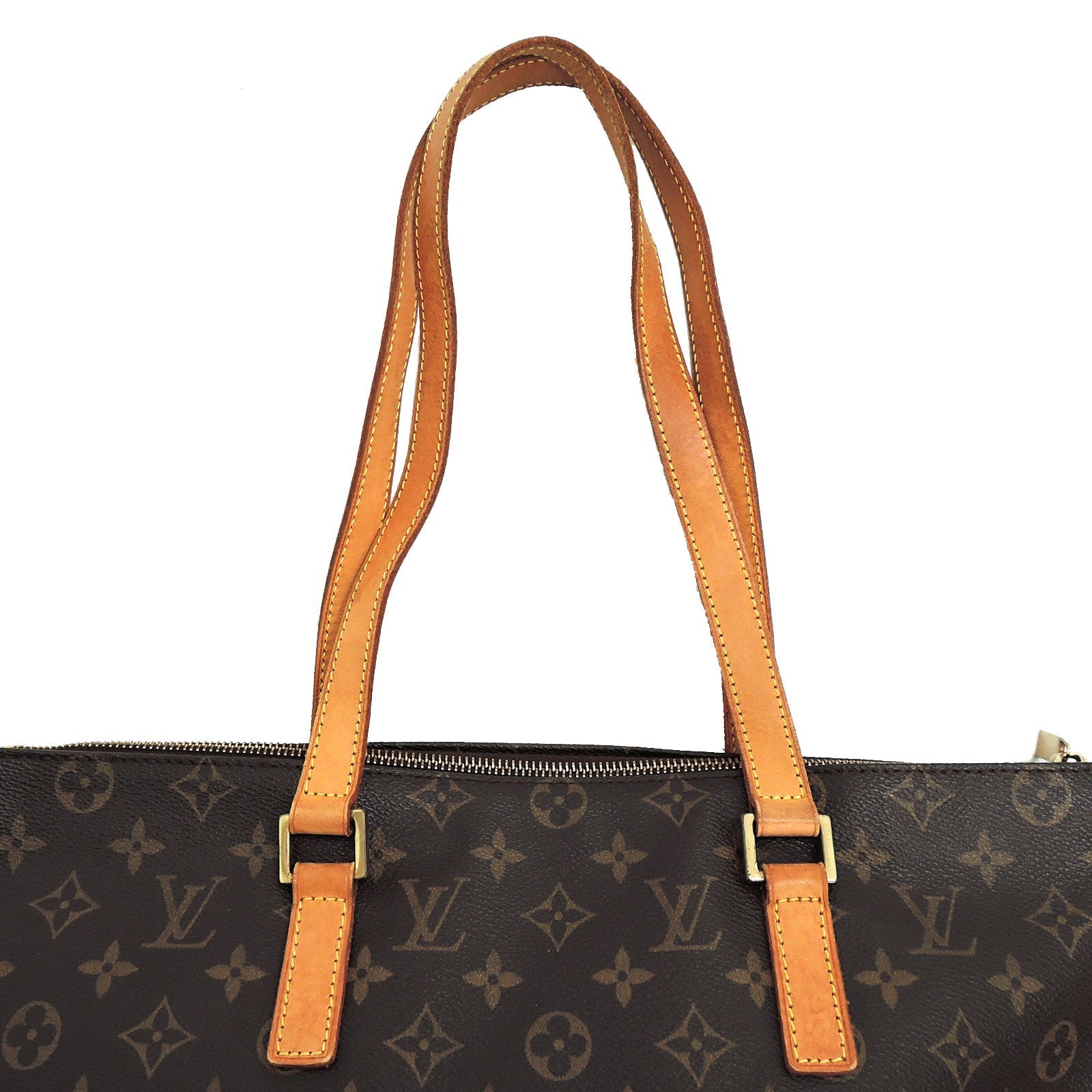 Louis Vuitton Cabas Mezzo Brown Monogram Canvas